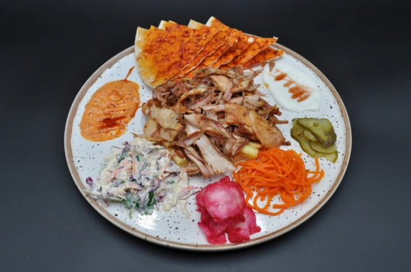Арабская шаурма от шефа с курицей