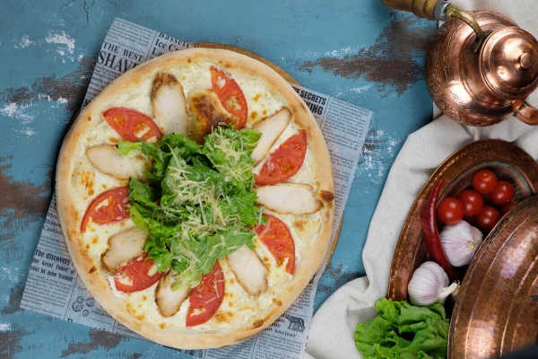 Цезарь с курицей