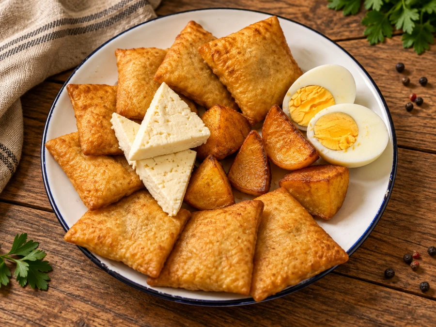 Хинкал жаренный