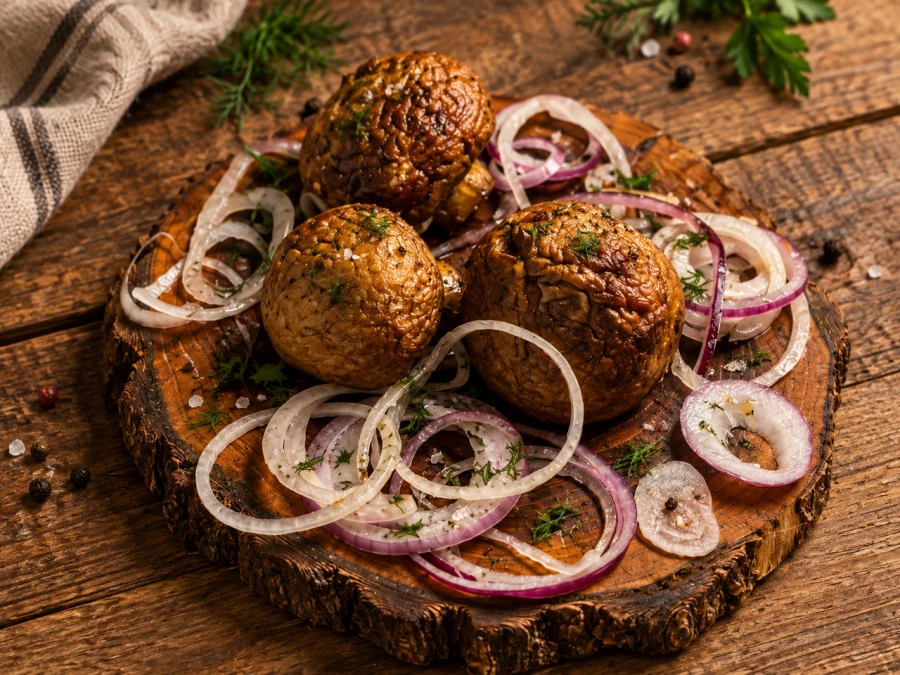 Шашлык грибной