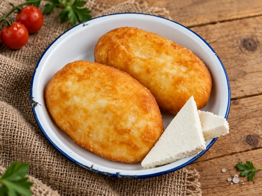 Пирожки и сыр