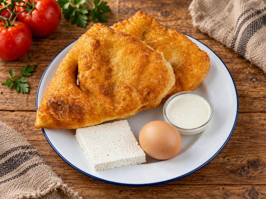 Пышки с сыром