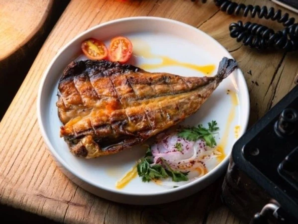 Скумбрия на гриле