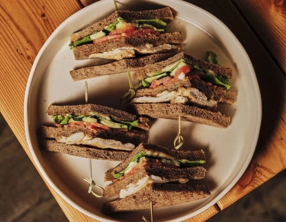 Сэндвич с курицей