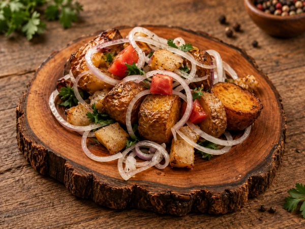 Картошка с курдюком