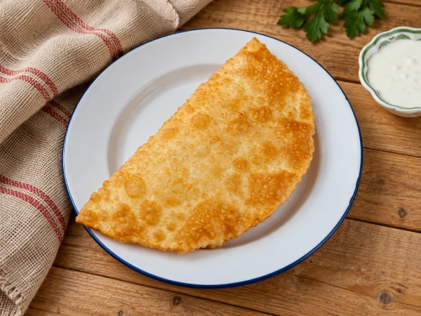 Чебуреки с курицей