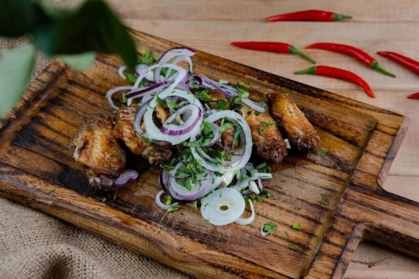 Шашлык из куриных крылышек