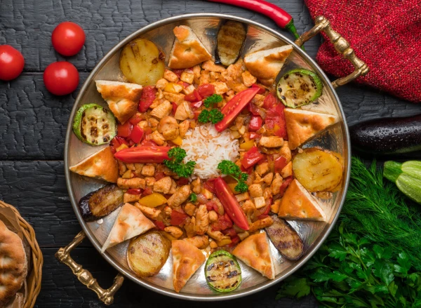 Садж из курицы