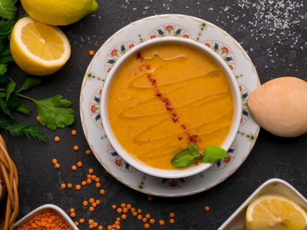 Чечевичный суп-пюре