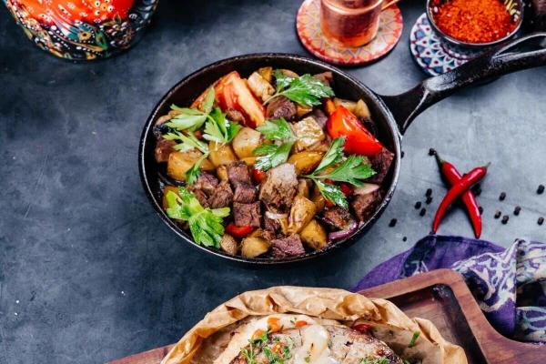 Жаркое с говядиной