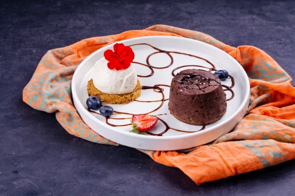 Шоколадный фондан