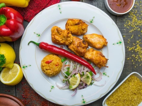 Шашлык из куриного филе