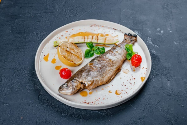 Форель на гриле