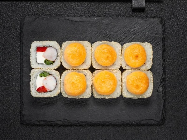 Запеченный с креветкой 