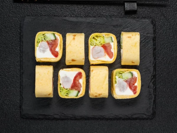 Тортилья с креветкой