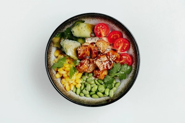 Боул с курочкой терияки