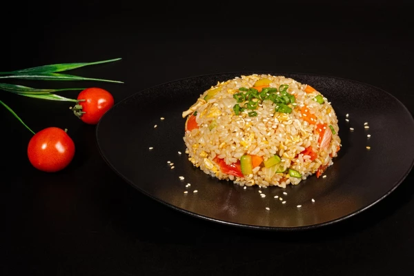 Рис c овощами