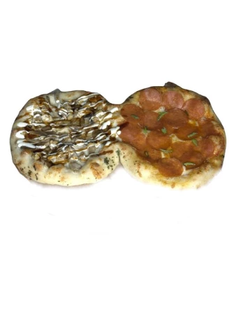 Дуэт пицца (грибы ,пепперони)