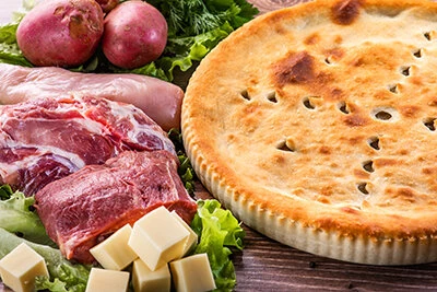 Пирог Три мяса