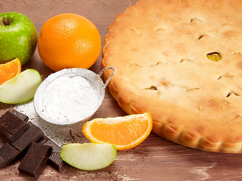 Пирог Заводной апельсин