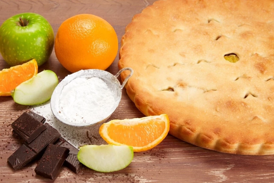 Пирог Заводной апельсин