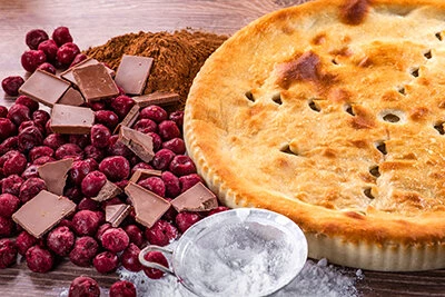 Пирог Вишня в шоколаде