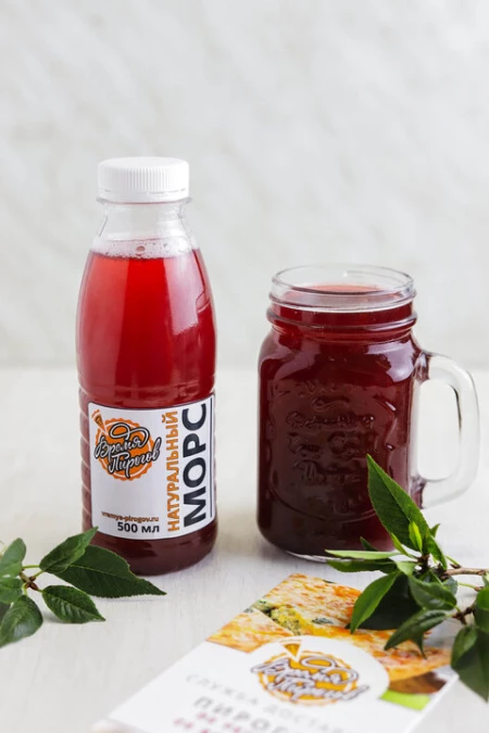 Морс чёрная смородина