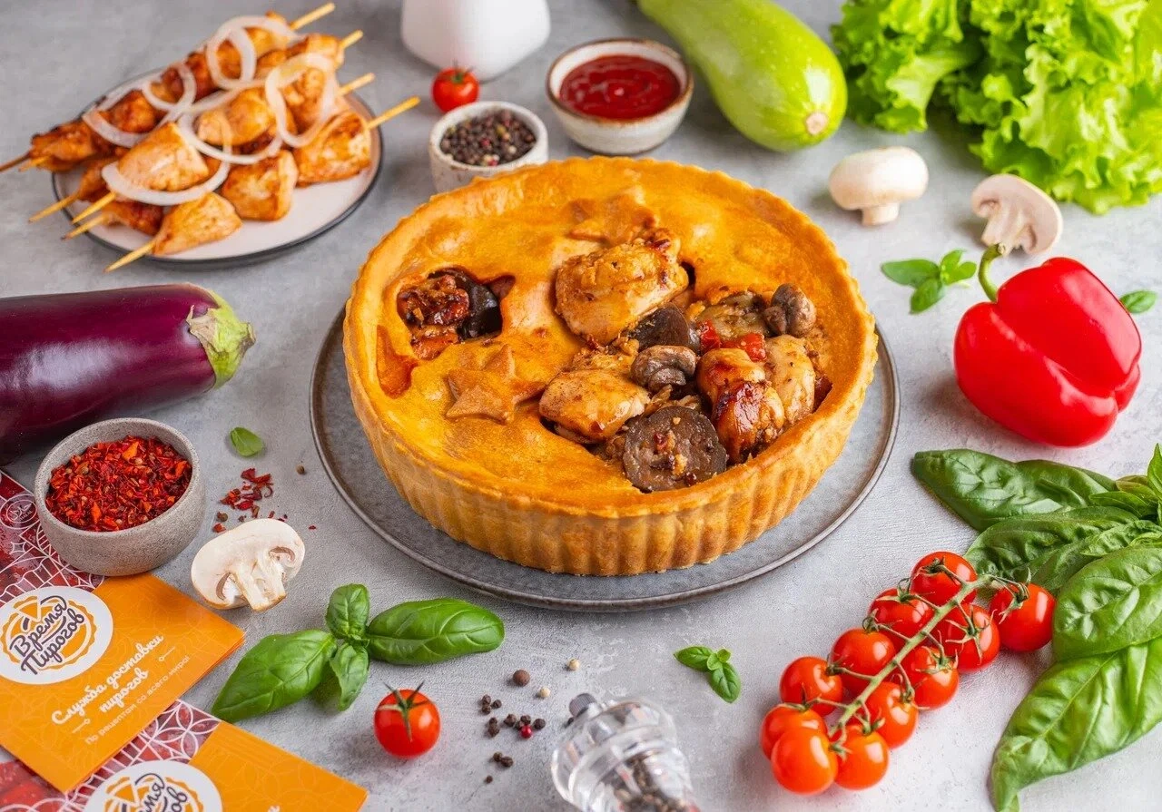 Шашлычный пирог