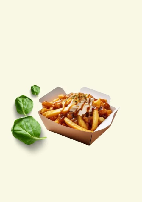 Фри бокс с сосисками гриль