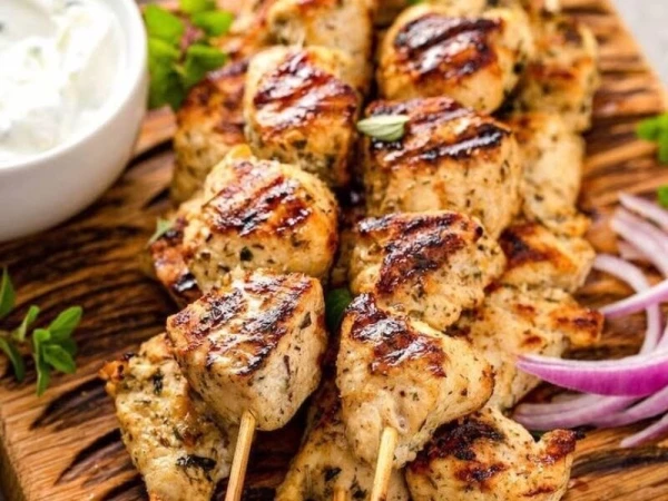 Куринный шашлык