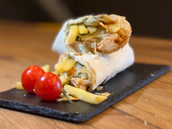 Шаурма с картошкой фри