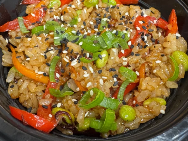 Тяхан с курицей