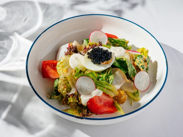 Салат с масляной рыбой