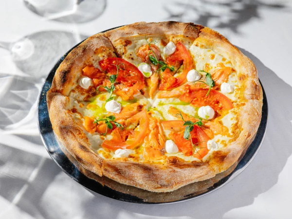 Пицца с форелью шеф посола