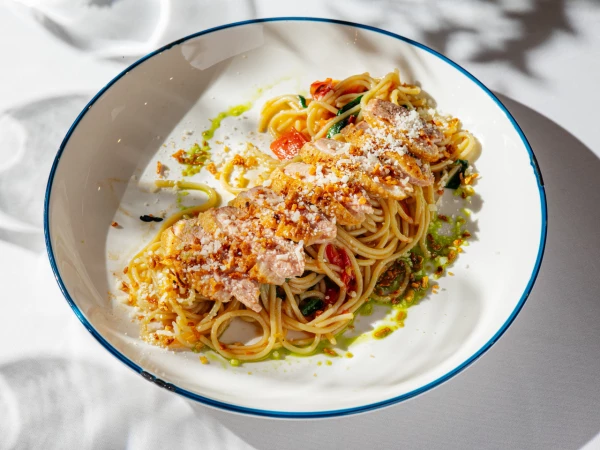 Паста с уткой