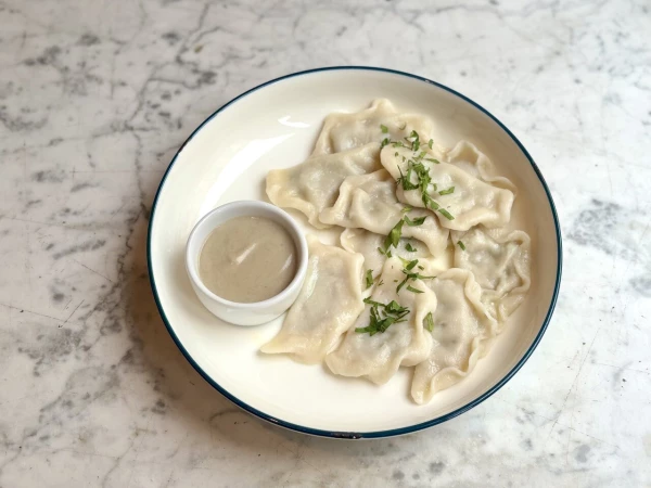 Вареники с картофелем и грибами 