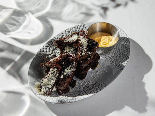 Гренки с сыром и чесноком