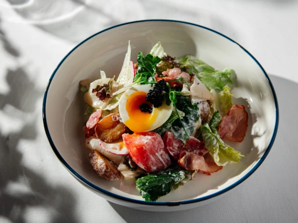 Салат с масляной рыбой