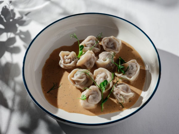 Домашние пельмени из мраморной говядины