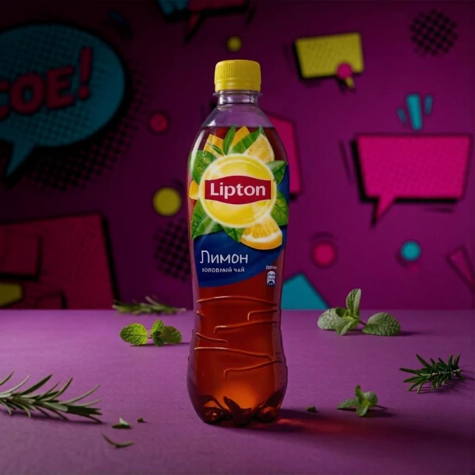 Холодный чай Lipton Лемон