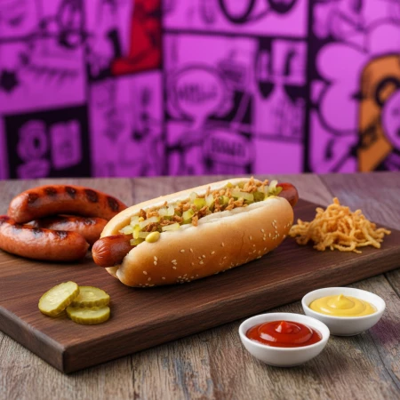 Хот-дог американский