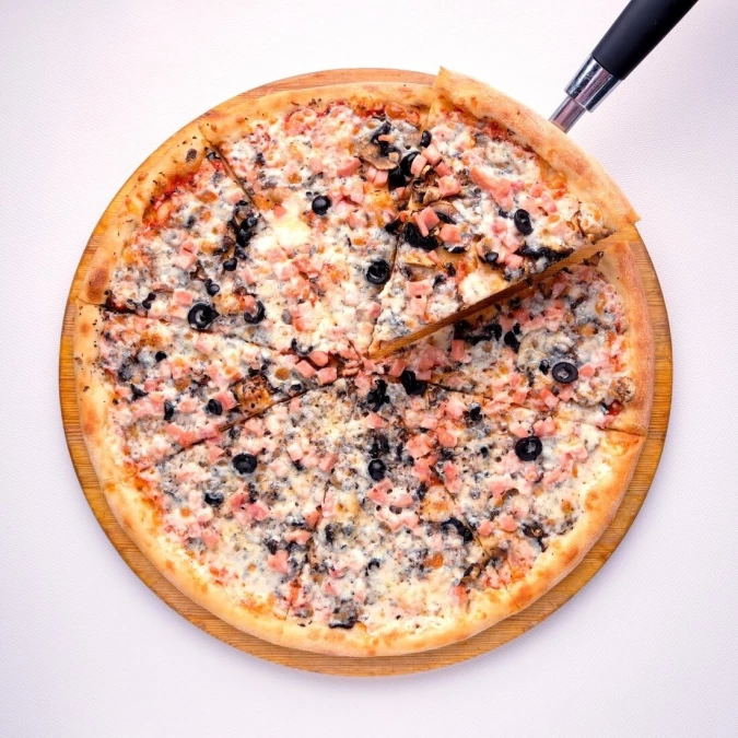 Ветчина с грибами