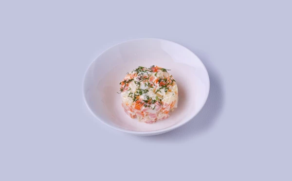 Оливье с кетой