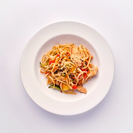 Цыпленок с ананасом