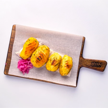 Картофель на гриле