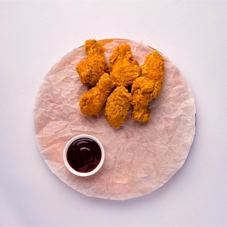 Хрустящие крылышки 6шт