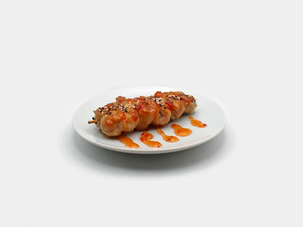 Шашлычок из курицы в сладком соусе