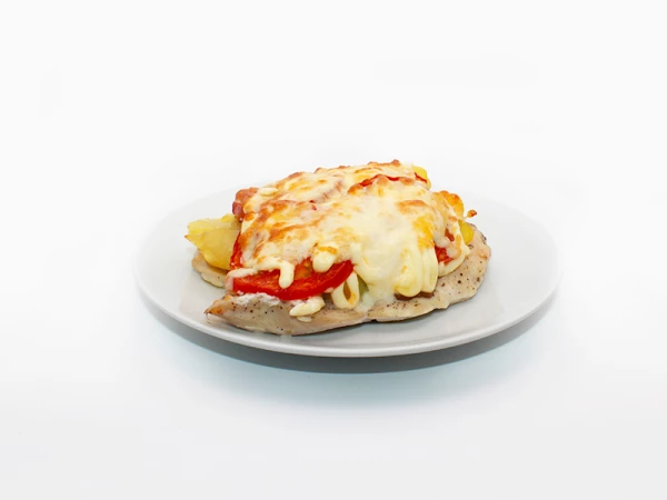 Куриная отбивная запеченная с картофелем