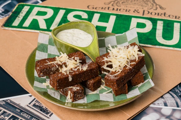 Гренки чесночные