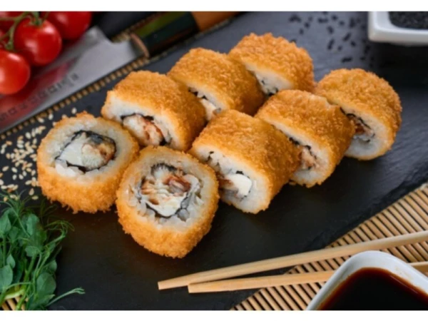 Сливочный Угорь в Темпуре